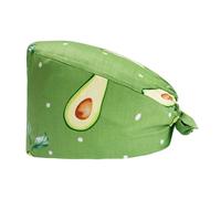 YUGSHNKFC Cappello da infermiera regolabile stampato, comodo, traspirante, assorbe il sudore, per interventi chirurgici e lavori di laboratorio, F, Taglia unica