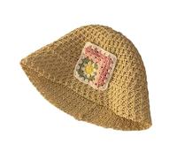 YUGSHNKFC Cappello decorativo in paglia intrecciato a mano, multifunzione, ornamento decorativo per la casa, festival, festa, sfondo decorazione