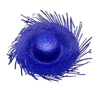YUGSHNKFC Cappello di paglia alla moda Mexicanos con tesa strappata per festival Fiesta Mexicanos festa a tema colorato cappello di paglia Sombrero cappelli per bambini