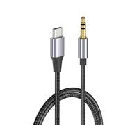 YUGSHNKFC Cavo USB C A 3 5 Mm Riduzione del Rumore Chip Digitale Collegamento Ampia Compatibilità per Tablet per Cuffie da Maschio A Maschio