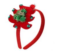 YUGSHNKFC Cerchietto natalizio per tutte le età, albero di Natale in peluche, per spettacoli teatrali, accessori per feste