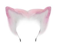 YUGSHNKFC Cerchietto per capelli a forma di orecchie di gattino, per adulti e adolescenti, cosplay, feste di Halloween