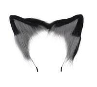 YUGSHNKFC Cerchietto per capelli a forma di orecchie di gattino, per adulti e adolescenti, cosplay, feste di Halloween