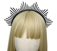 YUGSHNKFC Cerchietto per capelli a spillo, stile vintage, accessorio per capelli per matrimoni, accessori per foto da sposa