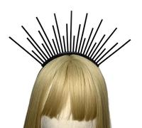 YUGSHNKFC Cerchietto per capelli a spillo, stile vintage, accessorio per capelli per matrimoni, accessori per foto da sposa