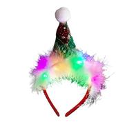 YUGSHNKFC Cerchietto per capelli con renna a tema natalizio con Babbo Natale, accessori per palcoscenico, accessori per feste
