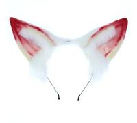 YUGSHNKFC Cerchietto per capelli da donna, pieghevole, in peluche, per cameriera, cosplay, feste in costume, giochi di ruolo, copricapo