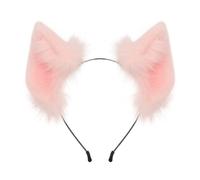YUGSHNKFC Cerchietto per capelli da donna, pieghevole, in peluche, per cosplay, feste in costume, giochi di ruolo, copricapo