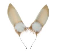 YUGSHNKFC Cerchietto per capelli in peluche peloso per il giorno, pieghevole, per feste in costume, cosplay, accessori per capelli