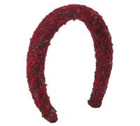 YUGSHNKFC Cerchietto per capelli invernale per yoga, sport, delicato, natalizio, con tessitura, per donne e adolescenti, accessorio per capelli per lavare il viso