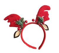 YUGSHNKFC Cerchietto per capelli natalizio con paillettes, per adulti, adolescenti, unisex