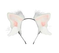 YUGSHNKFC Cerchietto pieghevole con orecchie di animale per donne, giochi di ruolo, anime, cameriera, fascia per feste in costume, cerchietto per capelli per cosplay