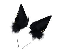 YUGSHNKFC Cerchietto pieghevole in peluche per donne, gioco di ruolo, anime, cameriera, fascia per capelli, costume da festa, cosplay, fascia per capelli