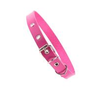 YUGSHNKFC Collana da discoteca, per cosplay, gotico, punk, rock, girocollo, regolabile, in pelle PU, per giovani alla moda, Pelle