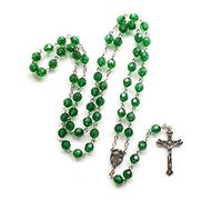 YUGSHNKFC Collana rosario con perline da appendere per donne e uomini, preghiera, meditazioni, regalo