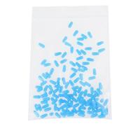 YUGSHNKFC Confezione da 100 perline da pesca anti-groviglio in silicone di lunga durata, ovali, tappo per galleggiante, accessori per galleggianti