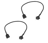 YUGSHNKFC Confezione da 2 connettori ARGB cavo 5v12v SM3/4Pin a 3PIN femmina adattatore ARGB cavo di prolunga per DEEPCOOL/Lian PC Case Adapter