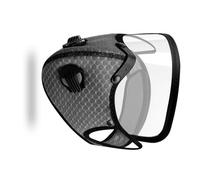 YUGSHNKFC Coperture per la bocca mezza faccia protezioni sportive coperture da equitazione con filtro riutilizzabile copertura della bocca mezza sport