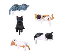 YUGSHNKFC Creative Cats Dog Decoration personalità Accessori per Auto Adorabili Figurine Figurine Monitor Computer Monitora
