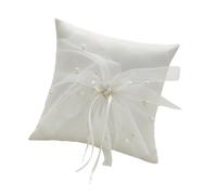 YUGSHNKFC Delicato Cuscino Per Pizzo Fatto A Mano La Sposa Morbido Poliestere Con Abbellimento Perline La Presentazione Nozze Cuscino Sposa In Stile Occidentale