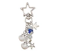 YUGSHNKFC Elegante porta frutta portatile e accattivante accessorio alla moda zaino ornamento adatto per uso quotidiano festa gioielli fascino cuore, Shell Stars, Taglia unica
