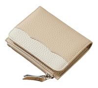 YUGSHNKFC Elegante portafoglio da donna piccolo con blocco portatile portamonete accattivante in pelle PU porta carte per le donne, Giallo
