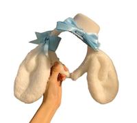 YUGSHNKFC Fascia per capelli con orecchie da cucciolo, per studenti, carnevale, anime, personaggio animale, cerchietto per capelli in peluche natalizio