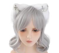 YUGSHNKFC FauxFurs - Cerchietto per capelli da donna, per giochi di ruolo, anime, cameriera, festa, costume da ragazza, accessorio per cosplay