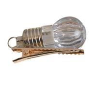 YUGSHNKFC Fermagli per capelli a LED Lampadina Clip per capelli Clip per capelli incandescente Fermaglio per capelli Frangia Clip Lampadina Forcine per capelli Y2K Accessori per capelli Frangia Pin