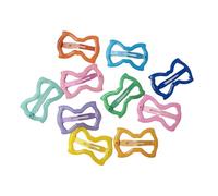 YUGSHNKFC Fermaglio per capelli a forma di stella, orso, papillon, forma quadrata, forcine uniche per adolescenti