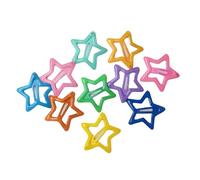 YUGSHNKFC Fermaglio per capelli a forma di stella, orso, papillon, forma quadrata, forcine uniche per adolescenti