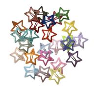 YUGSHNKFC Fermaglio per capelli a forma di stella, orso, papillon, forma quadrata, forcine uniche per adolescenti