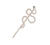 YUGSHNKFC Fermaglio per capelli per ragazze calde coda di cavallo styling capelli curvo a forma di serpente Mollette per capelli per ragazze calde