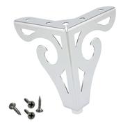 YUGSHNKFC Gamba per mobili scavata per tavolo armadio libreria gambe mobili piedi triangolari sostituzione divano piedi gambe divano metallo