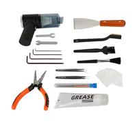 YUGSHNKFC Kit Strumenti per Stampante Strumenti Essenziali per La Rimozione Levigatura Finitura Pulizia Sbavatura Kit Pulizia degli Ugelli