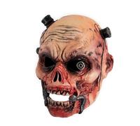 YUGSHNKFC Maschera Zombitura Zombibile Realistica Maschera Orribili Vampiri Halloween Costume Decors Sostenitori Mostri Cammini Horror Morto Halloween Costume Decorazione Oggetti Scena