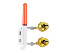 YUGSHNKFC Night Fishing Strikes Avvisi Pesca Glow Lamp Rod LED Glow Stick Tubo Glow Stick Morsi Allarme Rod Glow Stick Pesca Luce Elettronica