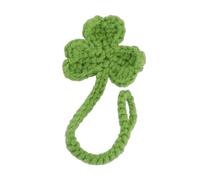 YUGSHNKFC Personalized Knitted Crochet Leaf Crochet Headphone Accessory Corner Bookmarks Fashionable Cable Organizer Handmade Gift Stylish Headphone Accessory