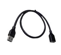 YUGSHNKFC Portable USB Male To Female Data Cord USB2.0 Extension Cable Data Sync Charging Wire Line For Various Devices Black USB Charging Cable