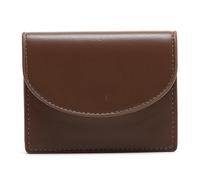 YUGSHNKFC Portafoglio multi-slot PU per uomo donna borsa porta carte di credito portamonete tipo corto portafoglio vintage portatile, Caff