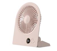 YUGSHNKFC Potente ventilatore USB Velocità personalizzabile Ricaricabile USB Rimani aggiornato Soffitto Funzione di temporizzazione Rotazione a 360 ° Manuale tedesco incluso