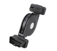 YUGSHNKFC Profilo Basso Profilo OBD2S 16pin Extender Flat Cable Save Salvaling Connettori per L'autorità Diagnostica Auto
