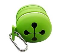 YUGSHNKFC Scatola della spazzatura con clip in metallo per esterni in silicone impermeabilizzato sacchetti per rifiuti riutilizzabili attrezzatura da campeggio leggera gestione dei rifiuti da