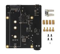 YUGSHNKFC Scheda Espansione Disco Solido X873 da USB 3.0 A NVMe per Computer Supporta A 4 Disco Solido Avviabile con Installazione Semplice per Rpi
