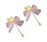 YUGSHNKFC Set di 2 fermagli per capelli a forma di stella, per donne e ragazze, accessori per la casa