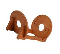 YUGSHNKFC Solid Wood Record Display Stand Angled Holds 50 Vinyls Modern Compact Design Music Home Decoration Stylish Wooden Record Holder Stand