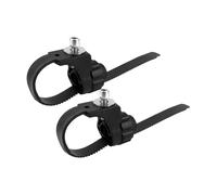 YUGSHNKFC Staffe per parafango per biciclette antiurto per ciclismo Limite peso 10 kg Regolazione del tubo da 25 a 32 mm Clip per bici in plastica leggera per ingegneria