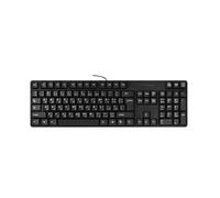 YUGSHNKFC Tastiera bilingue di affari 104keys con la chiara lingua inglese araba e la riduzione della fatica digitando tastiere di gioco dell'ufficio
