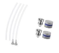 YUGSHNKFC Ugello spruzzatore in schiuma e maglie per creatore Set per la sostituzione della punta dell'ugello del filo e delle maglie della parte di ricambio per la pulizia del filtro