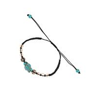 YUGSHNKFC Unico braccialetto turchese tartarughe marine per donne e uomini fatto a mano pietra naturale gioielli da spiaggia accessori da donna alla moda